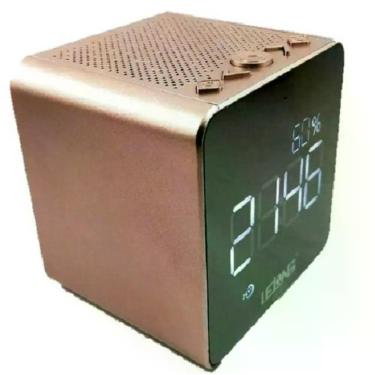Imagem de Relógio Digital Elétrico Despertador Alarme De Mesa Com Radio Fm Am - 