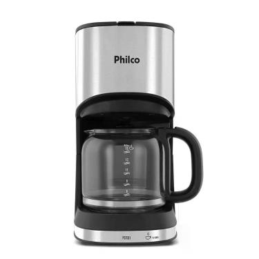 Imagem de Cafeteira Elétrica Philco PCFE01 Plástico 15 Xícaras Preto 0,6L 550W