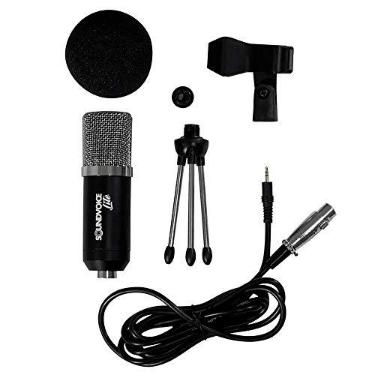 Imagem de Kit Youtuber e Live Microfone Condensador Soudcasting 800 Lite Soundvoice