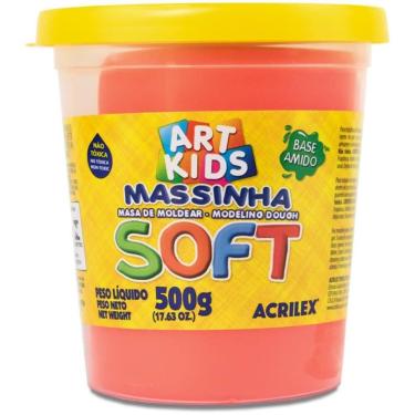 Imagem de Soft 500G.VERMELHO Bs.amido - Acrilex