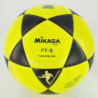 Imagem de Bola de Futevôlei Mikasa FT5 Amarela, Único