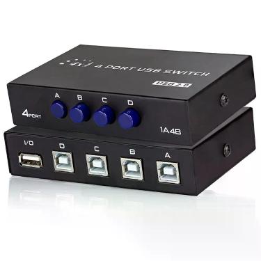 Imagem de Switch 4x1 - Periféricos USB A/B 2.0 - CIRILO CABOS
