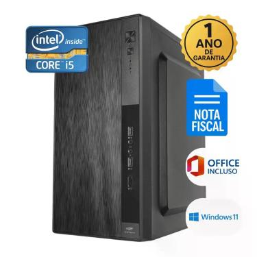 Imagem de Computador Home Office, Intel Core i5, SSD 120GB, 8GB RAM, Windows 11