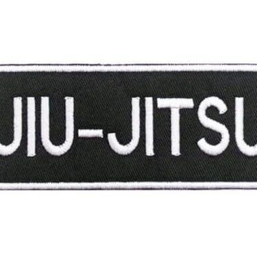 Imagem de Arte Marcial Brasileira Jiu-Jitsu Autodefesa Grappling Sport Fight 10,4 cm Bordado Ferro Sobre Patch para Roupas