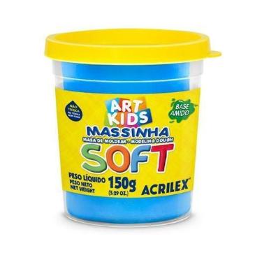 Imagem de Massa modelar 150g azul Acrilex