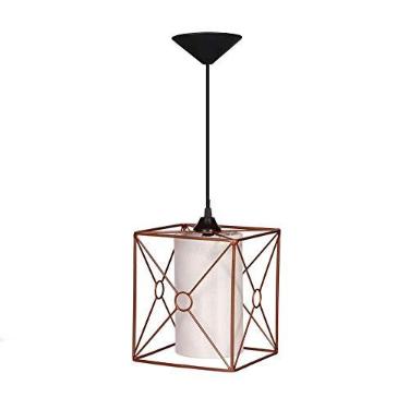 Imagem de PENDENTE CUBO BRONZE