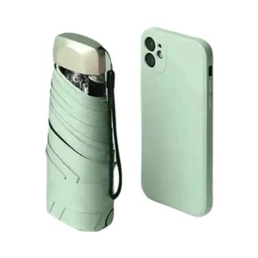 Imagem de Guarda-chuva Mini Portátil Anti-UV Para Mulheres, Presente De Viagem F