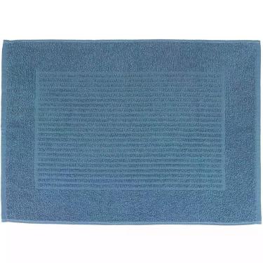 Imagem de Toalha De Piso Basic Antiderrapante 50x70cm Azul Essencial