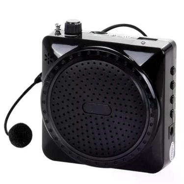 Imagem de Megafone Amplificador Voz Microfone Professor Radio Fm Usb