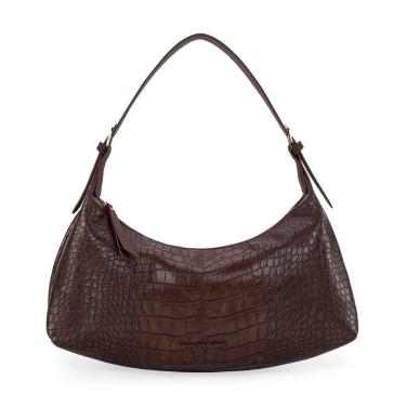 Imagem de Bolsa Montana West 30x14x4cm Crocodilo em material vegano