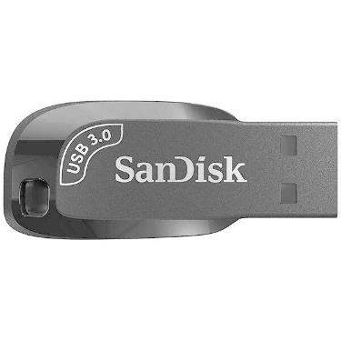 Imagem de Pen Drive de 64GB Sandisk Ultra Shift SDCZ410-064G-G46 USB 3.0 - Preto