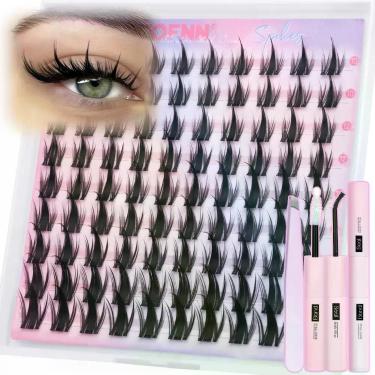 Imagem de Kit de cachos de cílios Eefofnn Fairy Lash Spiky Manga 10-16 mm