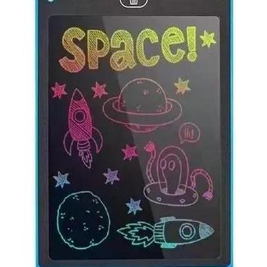 Imagem de Lousa mágica 8,5" lcd digital desenho infantil - BAIBIAN, Azul