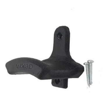 Imagem de Suporte De Parede Parafusado Headset Headphone - Vix3D, Preto