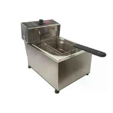 Imagem de Fritadeira Elétrica de Mesa Óleo 5L 1 Cuba Inox FE-05 2000W Edanca 127