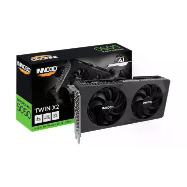 Imagem de Gpu INNO3D Geforce RTX 5050 TWIN X2 8GB 128BITS GDDR6 N50502-08D6-1740
