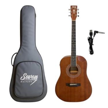 Imagem de Violão Eletroacústico Seven SVE-70 MH Mahogany C/Bag