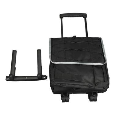 Imagem de Vomeko 43L Wheeled Cooler Bag Insulated Water-r esistant Rolling Cooler with Trolley Handle, 5mm PEVA Lining for Camping, Picnics Travel (Black)