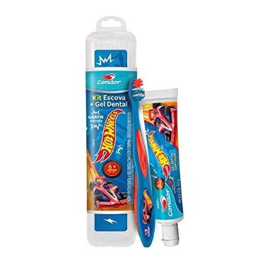Imagem de Kit Escova de Dente Junior + Gel Kids + Necessaire Barbier, Condor