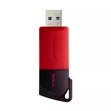 Imagem de Pendrive Kingston Exodia DTXM-128GB USB 3.2 100MB-s Conector Retrátil Preto