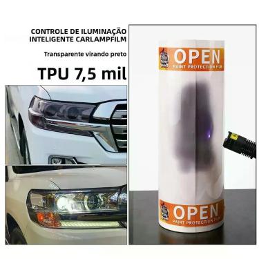 Imagem de Película Fotocrômica De TPU Para Faróis Com Controle Inteligente De Lu