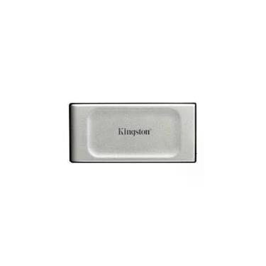 Imagem de SSD Kingston XS2000, 4TB, Portátil, USB 3.2 Gen 2x2, Leitura: 2000 MB/s, Gravação: 2000 MB/s, Prata - SXS2000/4000G