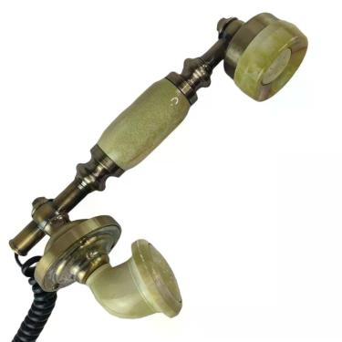 Imagem de Gancho Monofone Vintage Rj11 Telefone Fixo Estilo Retro Casa
