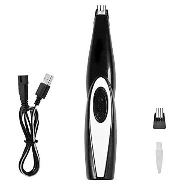 Imagem de Staright Animais de estimação cão gato tosquiadeira elétrica kit de cuidados para cães aparador de cães para cães pequenos gatos USB recarregável de baixo ruído motor potente para pêlos pequenas áreas patas olhos rosto orelhas pés
