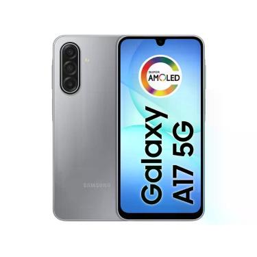 Imagem de Smartphone Samsung Galaxy A17 5G 256GB 8GB RAM Cinza Tela 6,7 pol. Câm