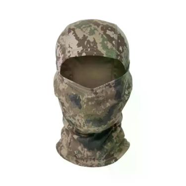 Imagem de Balaclava Camuflada Respirável Para Ciclismo E Motociclismo Com Proteç