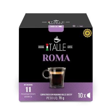 Imagem de Cápsulas Cafe Dolce Gusto Cafe Expresso Café Italle Roma