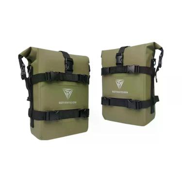Imagem de Bolsa Grande Impermeável Para Armazenamento Lateral De Motocicletas Ya
