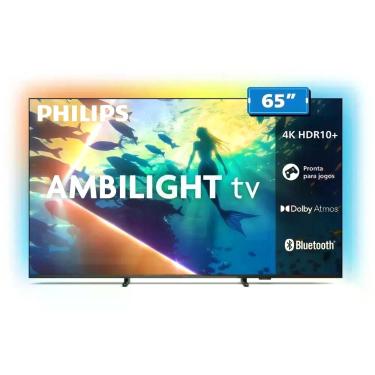 Imagem de Smart TV Philips 65" PUG8100/78 4K UHD Ambilight e Dolby Atmos/DTS-X, 
