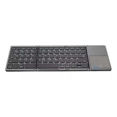 Imagem de Touchpad Dobrável Bluetooth Sem Fios Portátil Smart Keyboard - Foldabl
