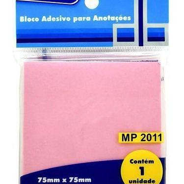 Imagem de Bloco Adesivo para Anotações - Masterprint, Rosa