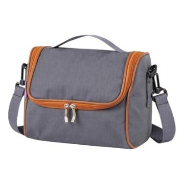 Imagem de Bolsa Térmica Porta Marmita Lancheira Escolar Trabalho Academia Fitness Masculina Feminina