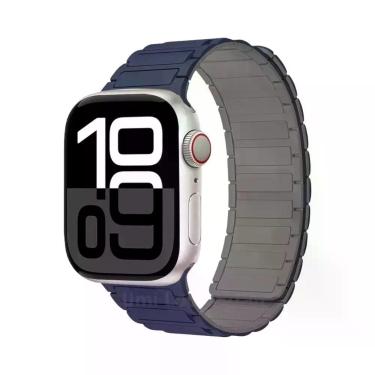 Imagem de Pulseira De Silicone Universal Para Apple Watch, Faixa Magnética Compa