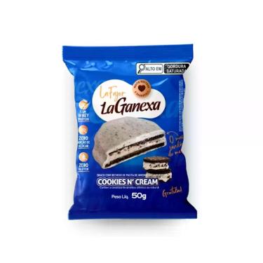 Imagem de Sobremesa Proteica La Fajor 50g Cookies and Cream La Ganexa