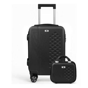 Imagem de Kit Mala de Viagem Bordo 18 e Frasqueira 12 Polegadas 10kg Padrão ANAC