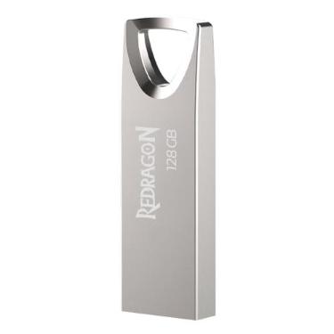 Imagem de Pen Drive USB 2.0 Hiksemi Lume 128GB, Leitura 20MB/s, Metal, ED-306