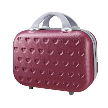 Imagem de Frasqueira de Viagem Maleta Necessaire Rígida ABS Grande de Mão Bordo 