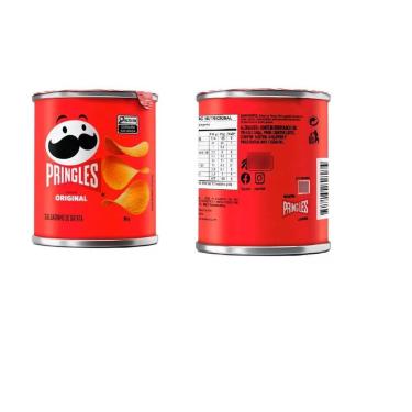 Imagem de Kit 50un Mini Batata Pringles Salgadinho biscoito 35gr - Pepsico