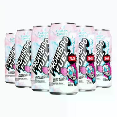 Imagem de Prohibido Fuel Pré-Treino Drink Pack (6 unid. de 473ml) - Sabor: Cotto