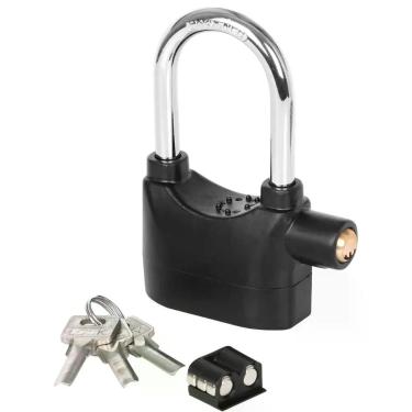 Imagem de Cadeado Com Alarme Sonoro Anti-furto Com Sirene 110db - RELET