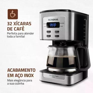 Imagem de Cafeteira Elétrica Dolce Arome Digital Mondial C-44-32X-SDI 127V 800 W