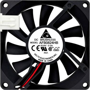 Imagem de Cooler AFB0824HB 24V 0.12A 2.88W 80X80X15 A1 Garantia 2 Anos - Delta