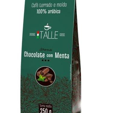 Imagem de Café Torrado e Moido Cafe Aroma Chcolate com Menta Café Italle Cafe Aroma 250g