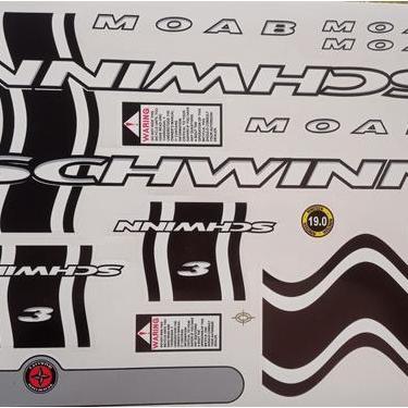 Imagem de Adesivos Colante Bikes SCHWINN PRETO - Amazonas