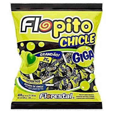 Imagem de Pirulito Flopito Chiclé Giga Energético - 600g