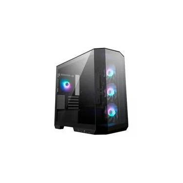 Imagem de Gabinete Gamer MSI MAG Pano M100R PZ, Mini Tower, Lateral em Vidro, 4x FANs ARGB, M-ATX, Preto - 306-7G24R21-809